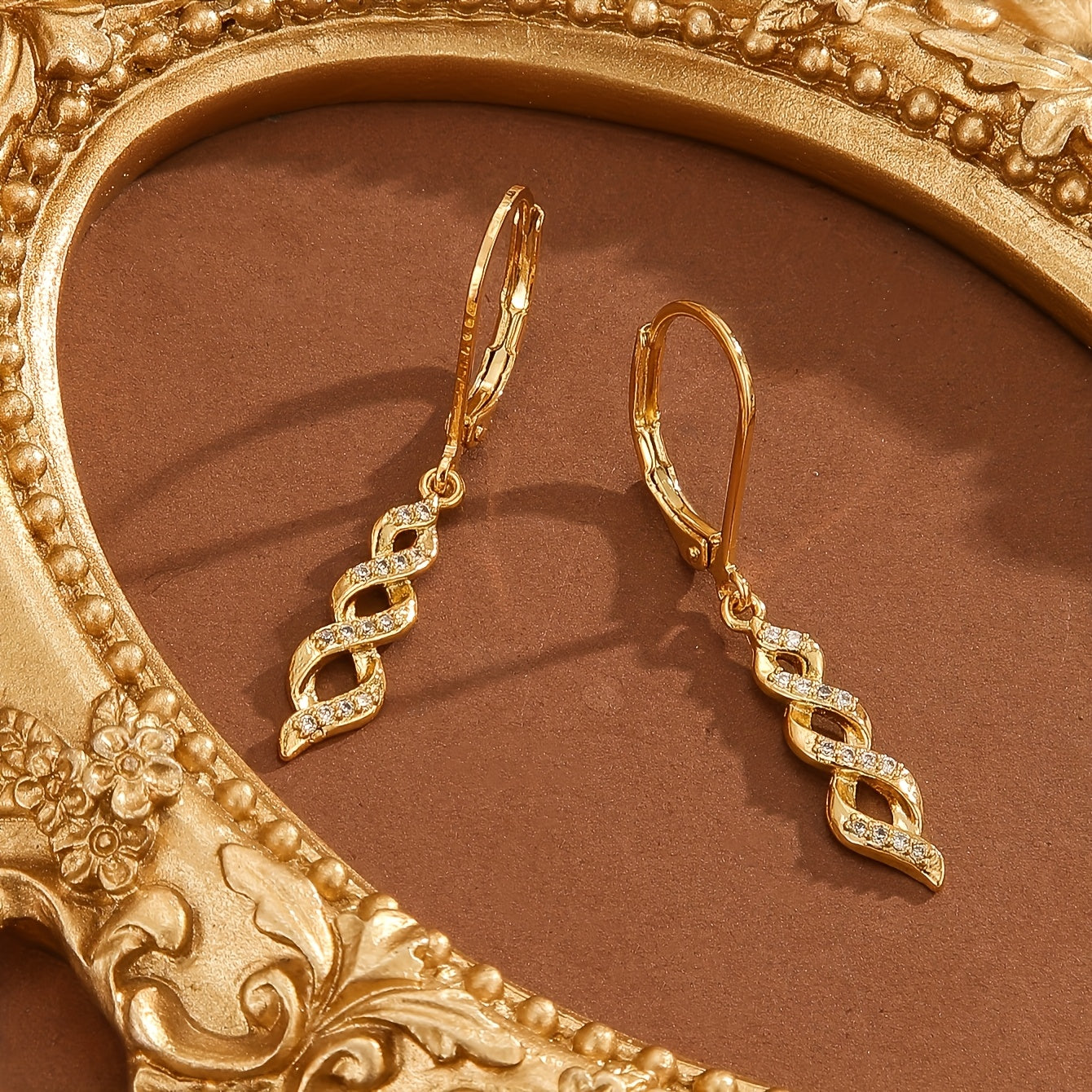 Shimmer Twist Ava Korvakorut | Kulta