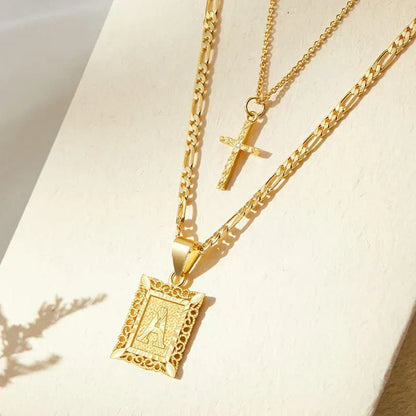 Cross Initial Kaulakorusetti | Kulta