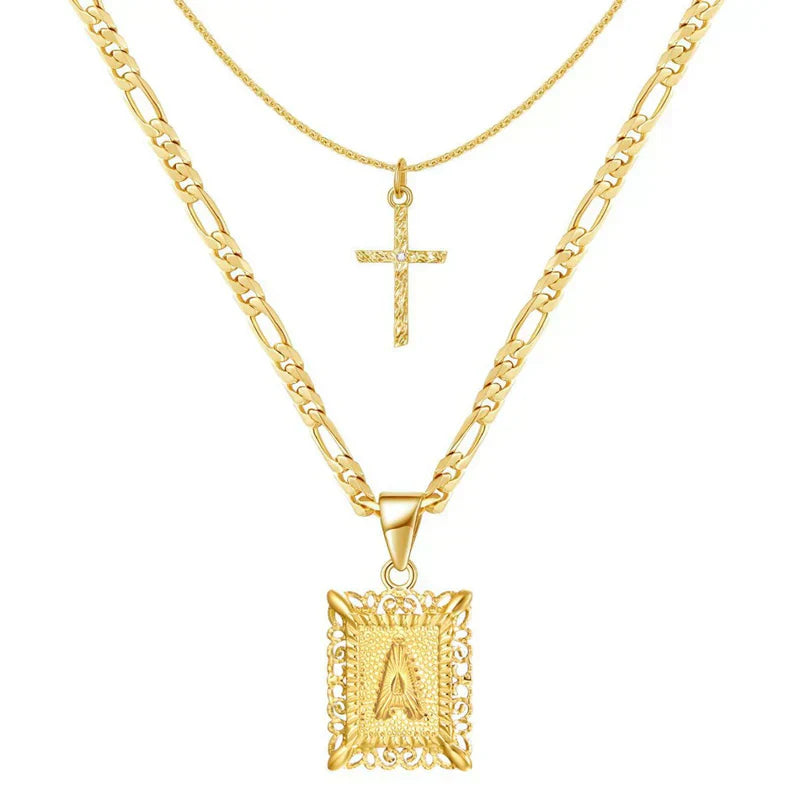 Cross Initial Kaulakorusetti | Kulta
