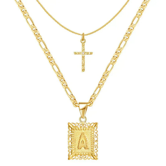 Cross Initial Kaulakorusetti | Kulta