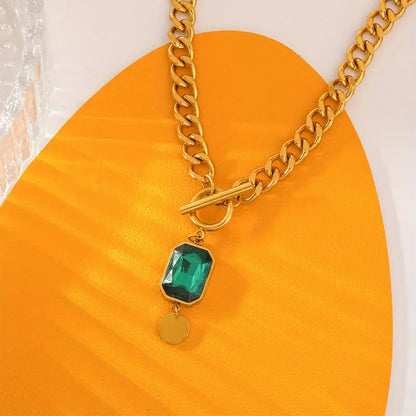 Kulta Smaragdi Chain Kaulakoru