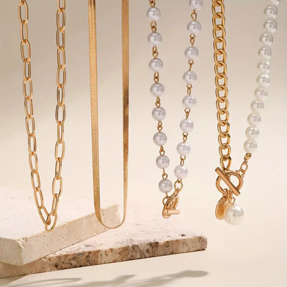 Vintage Helmi & Kulta Snake Chain Kaulakorusetti | Kulta