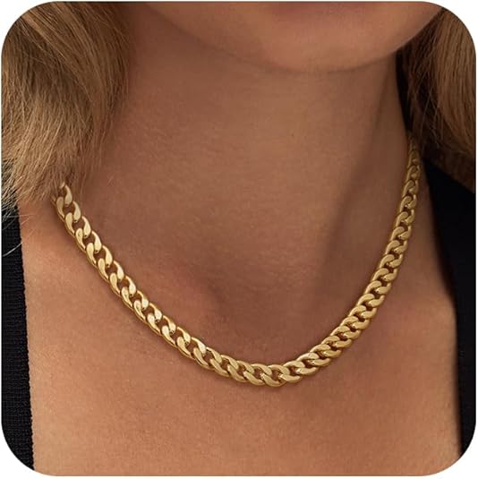 Chunky Cuban Link Kaulakoru | Kulta