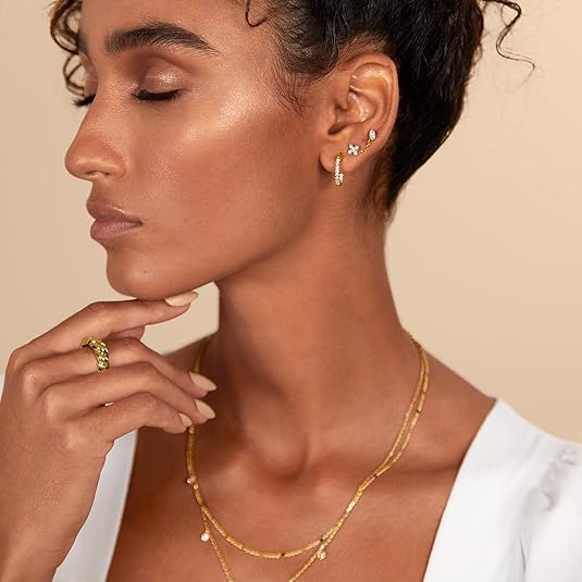Pear Cut Studs | Kulta