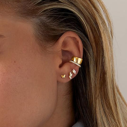 Pear Cut Studs | Kulta