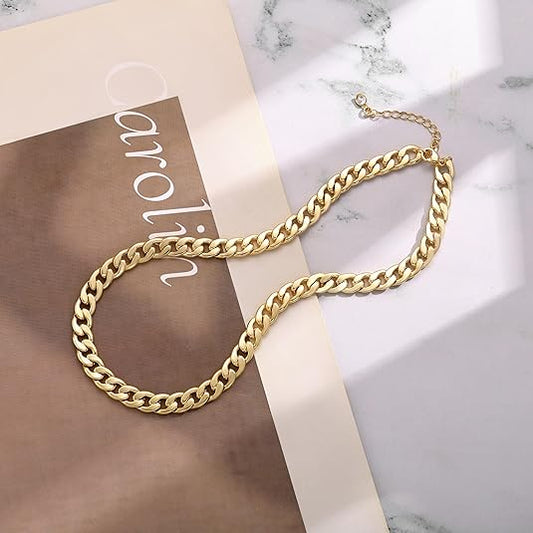 Chunky Cuban Link Kaulakoru | Kulta