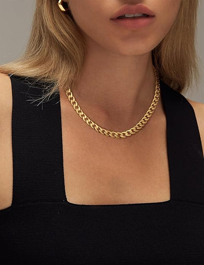 Chunky Cuban Link Kaulakoru | Kulta