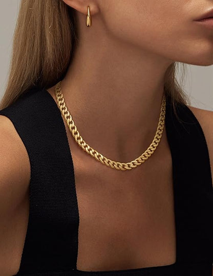Chunky Cuban Link Kaulakoru | Kulta