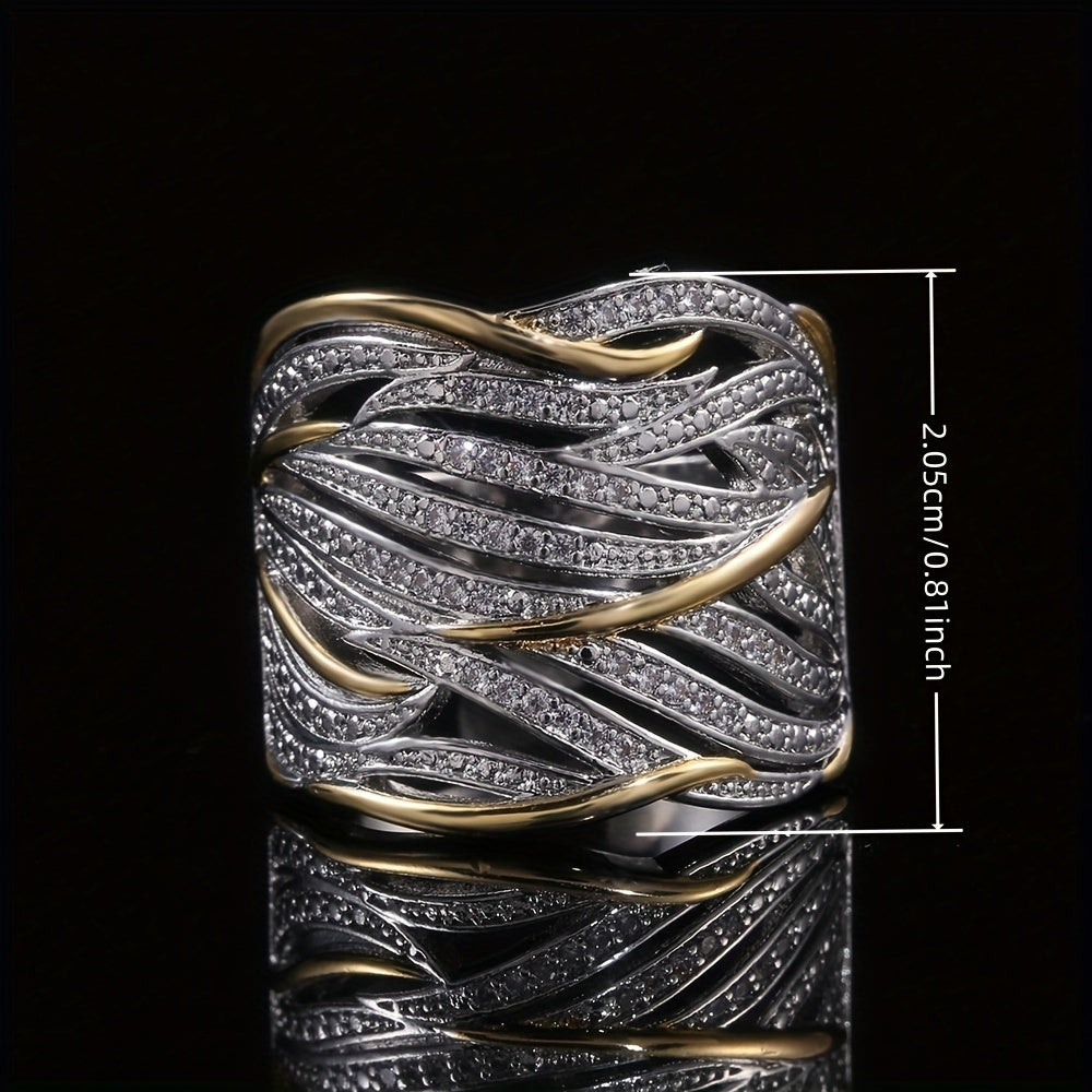 Hopea and Kulta Woven Band Sormus