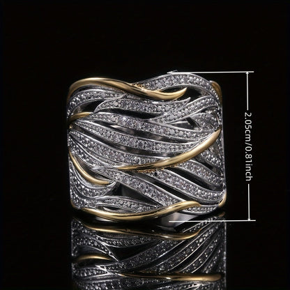 Hopea and Kulta Woven Band Sormus