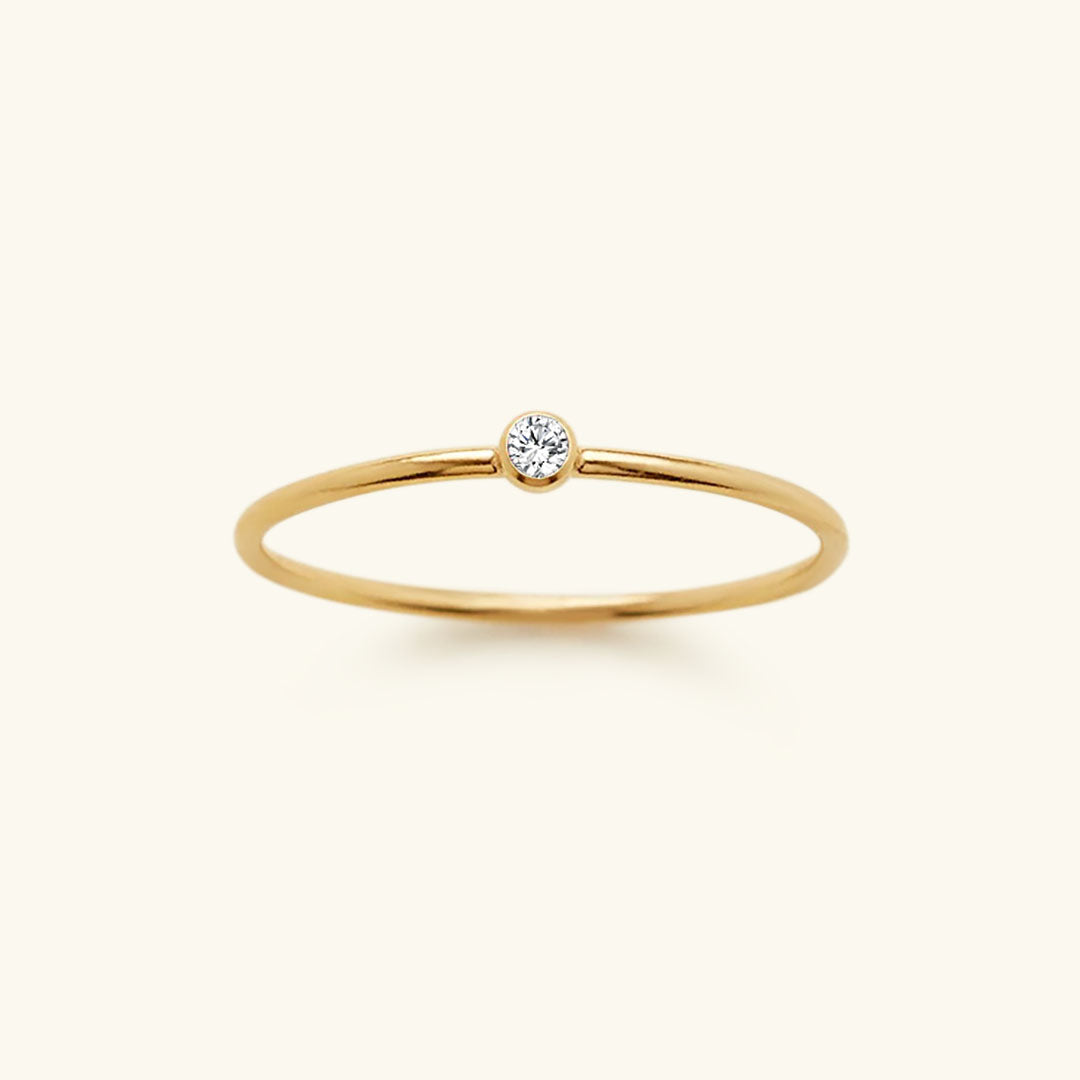Amelia Birthstone Stacker Sormus