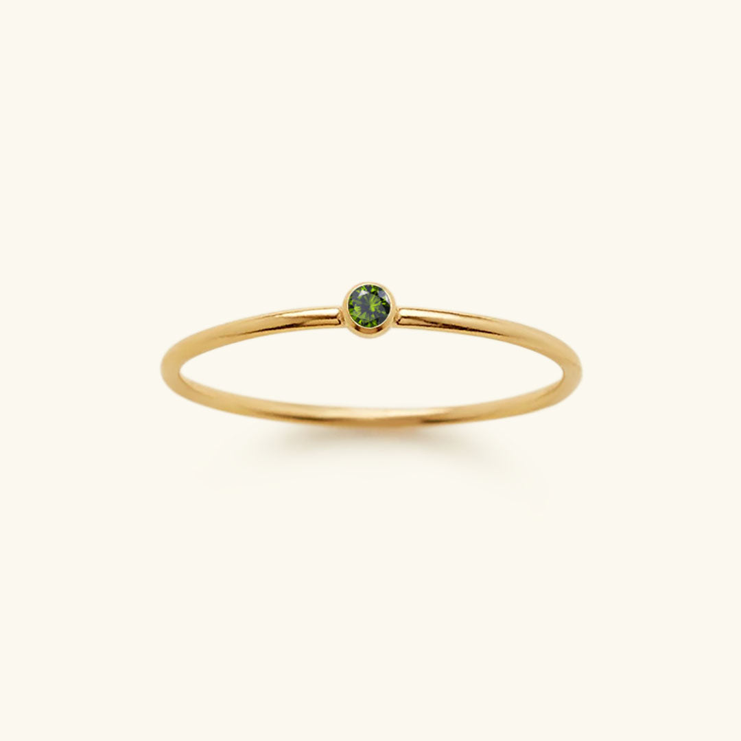 Amelia Birthstone Stacker Sormus