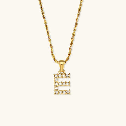 Maeve Letter Initial Timantti Kaulakoru