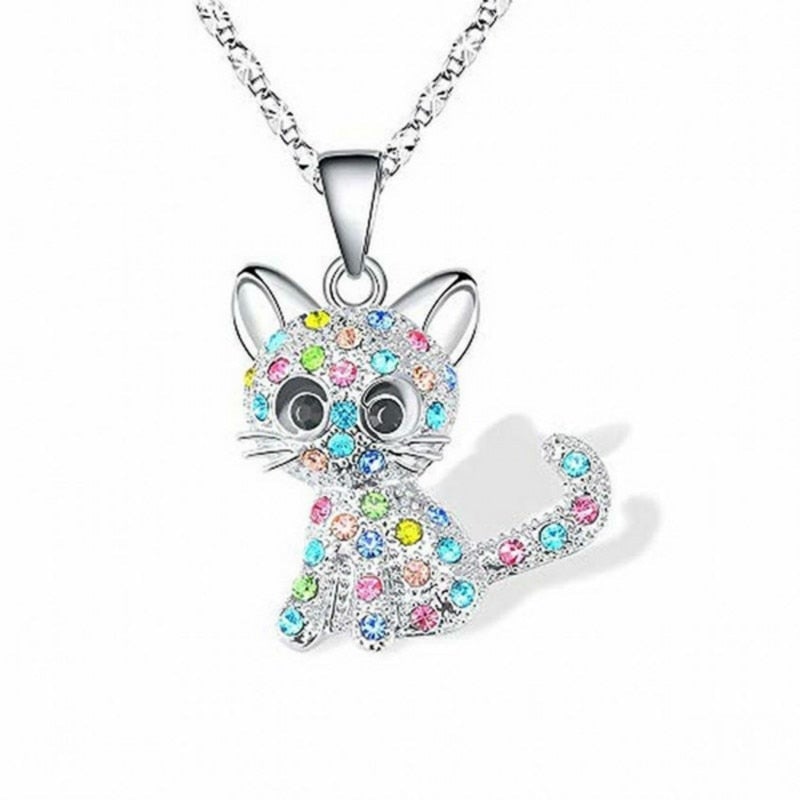 Hopea Baby Kittens and Coloured Zirconia Kaulakoru