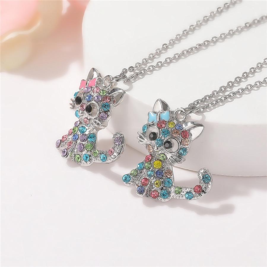 Hopea Baby Kittens and Coloured Zirconia Kaulakoru