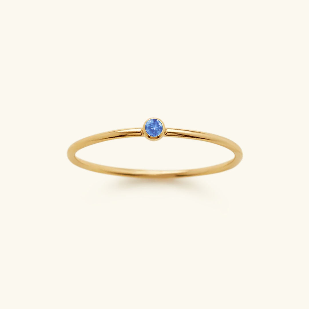 Amelia Birthstone Stacker Sormus