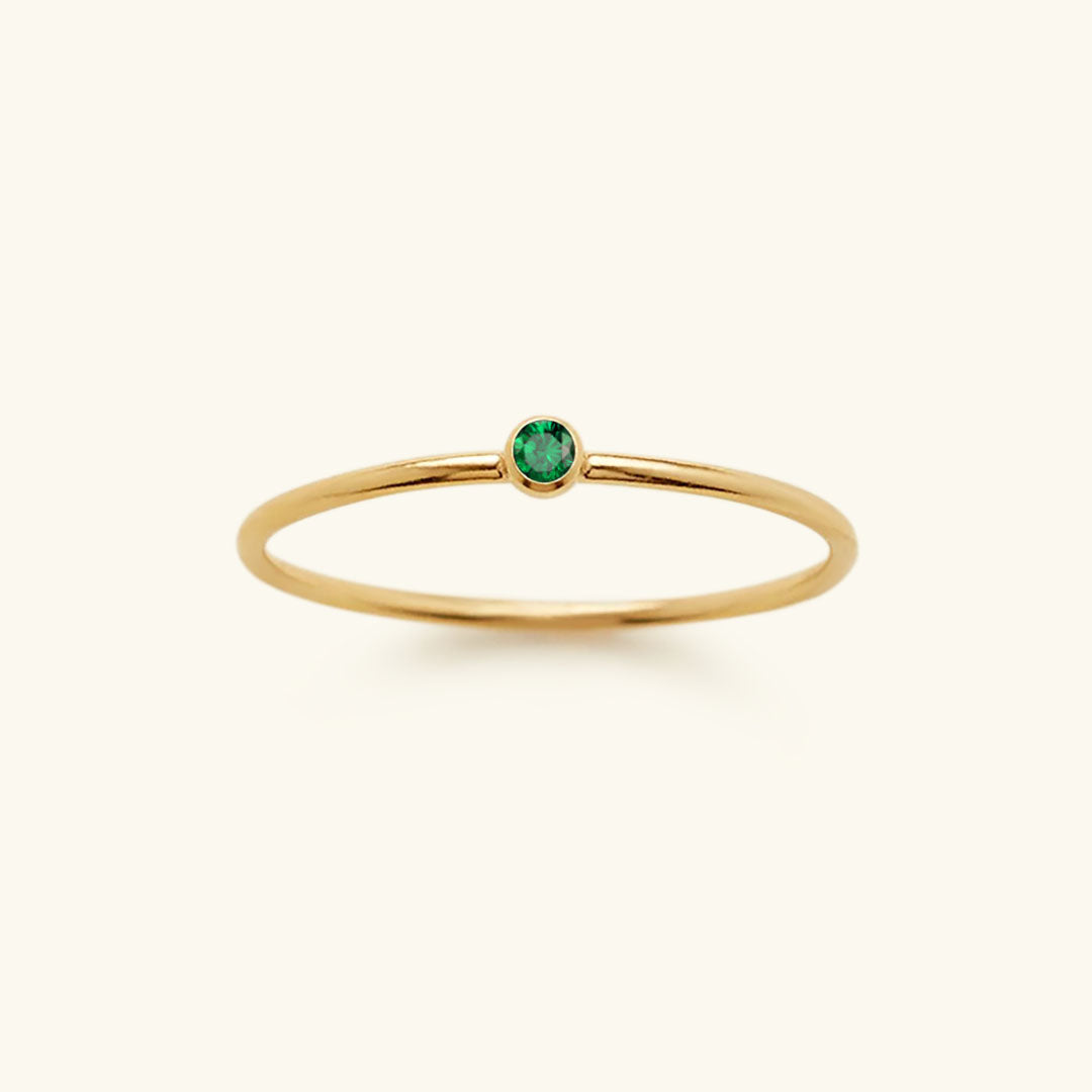 Amelia Birthstone Stacker Sormus