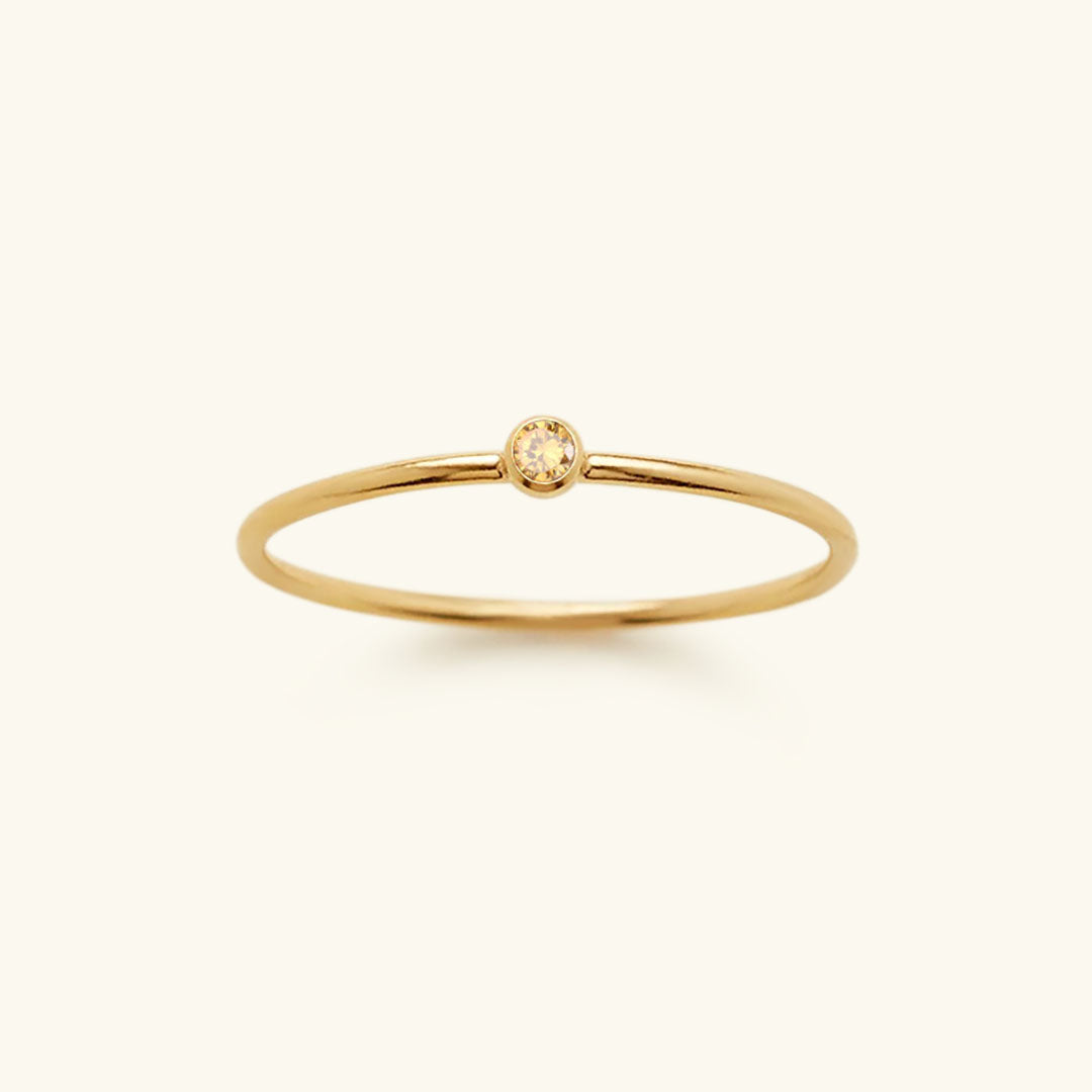 Amelia Birthstone Stacker Sormus