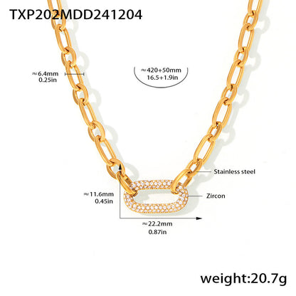 Paved Chunky Chain Link Korusetti | Kulta