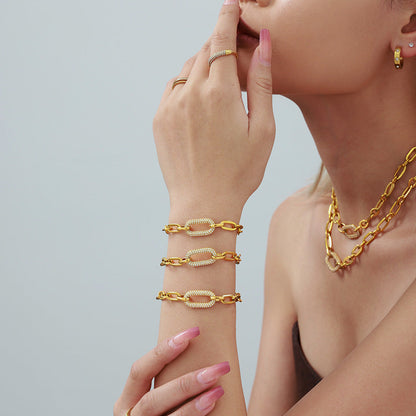 Paved Chunky Chain Link Korusetti | Kulta