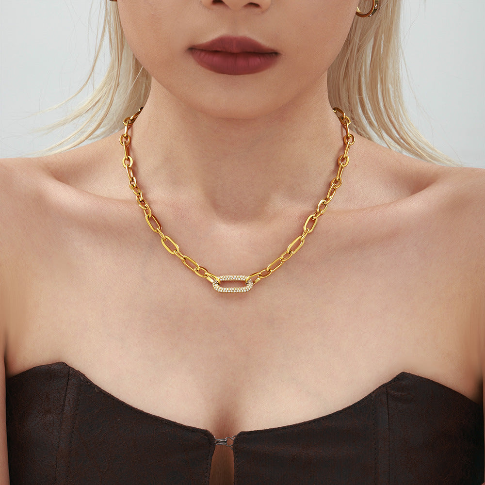 Paved Chunky Chain Link Korusetti | Kulta