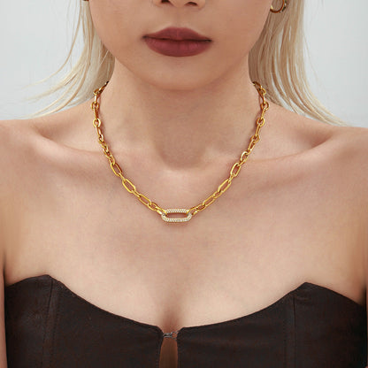 Paved Chunky Chain Link Korusetti | Kulta