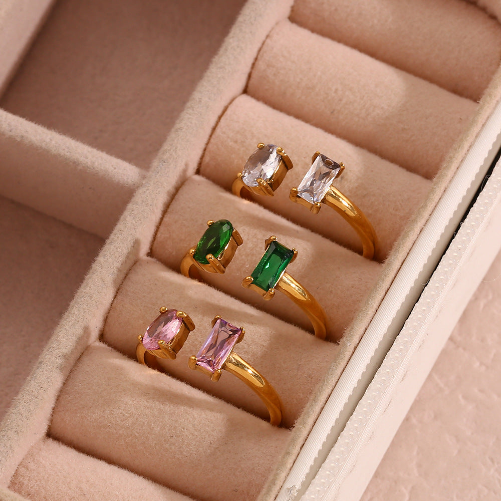 Fedilia Gemstone Sormus