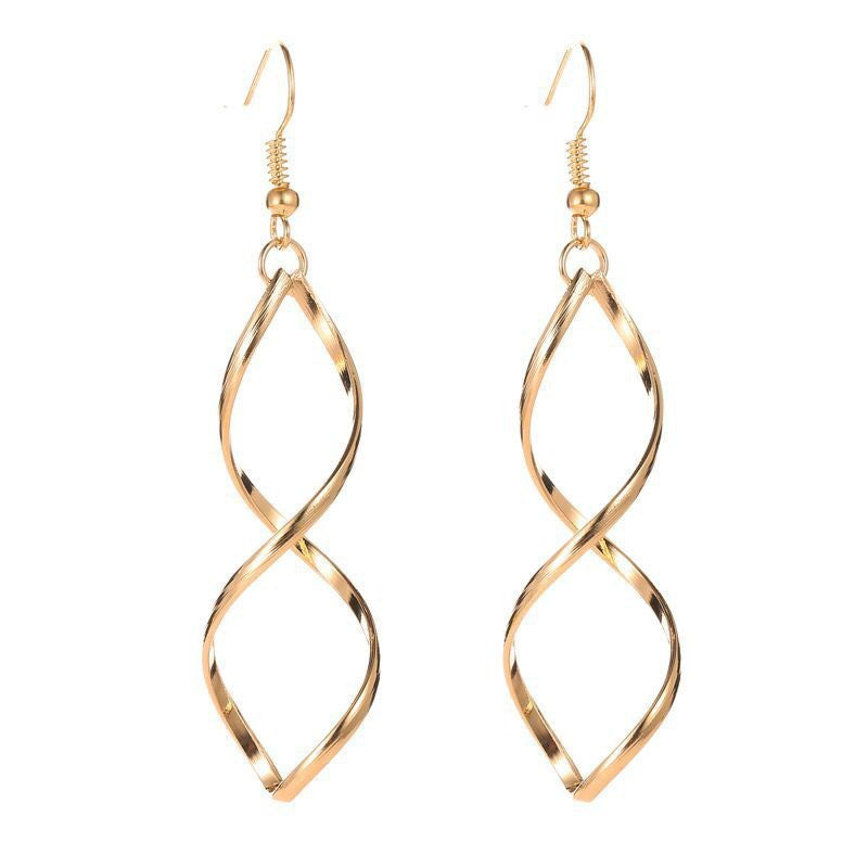 Spiral Dangle Korvakorut | Kulta