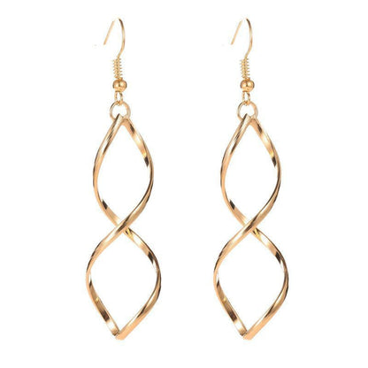 Spiral Dangle Korvakorut | Kulta