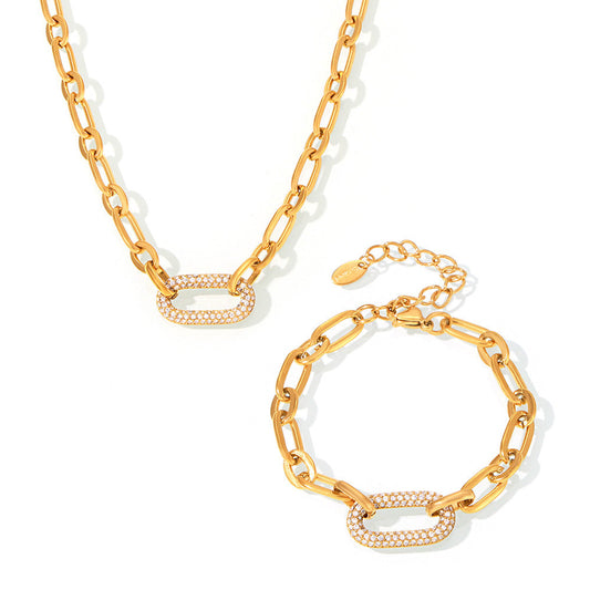 Paved Chunky Chain Link Korusetti | Kulta