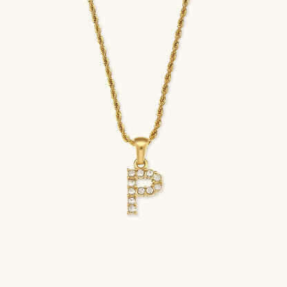 Maeve Letter Initial Timantti Kaulakoru