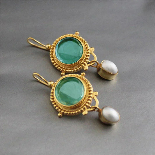 Treasured Turkoosi Gem Korvakorut