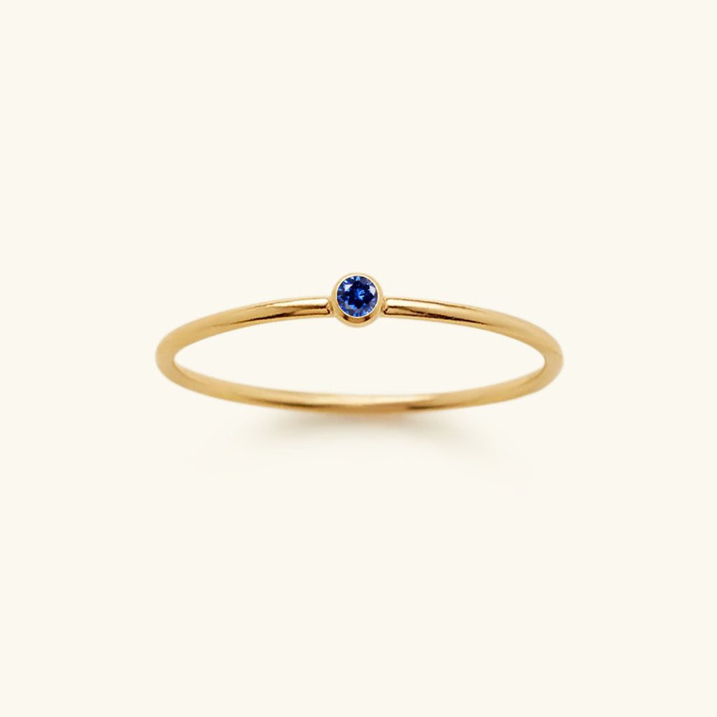Amelia Birthstone Stacker Sormus