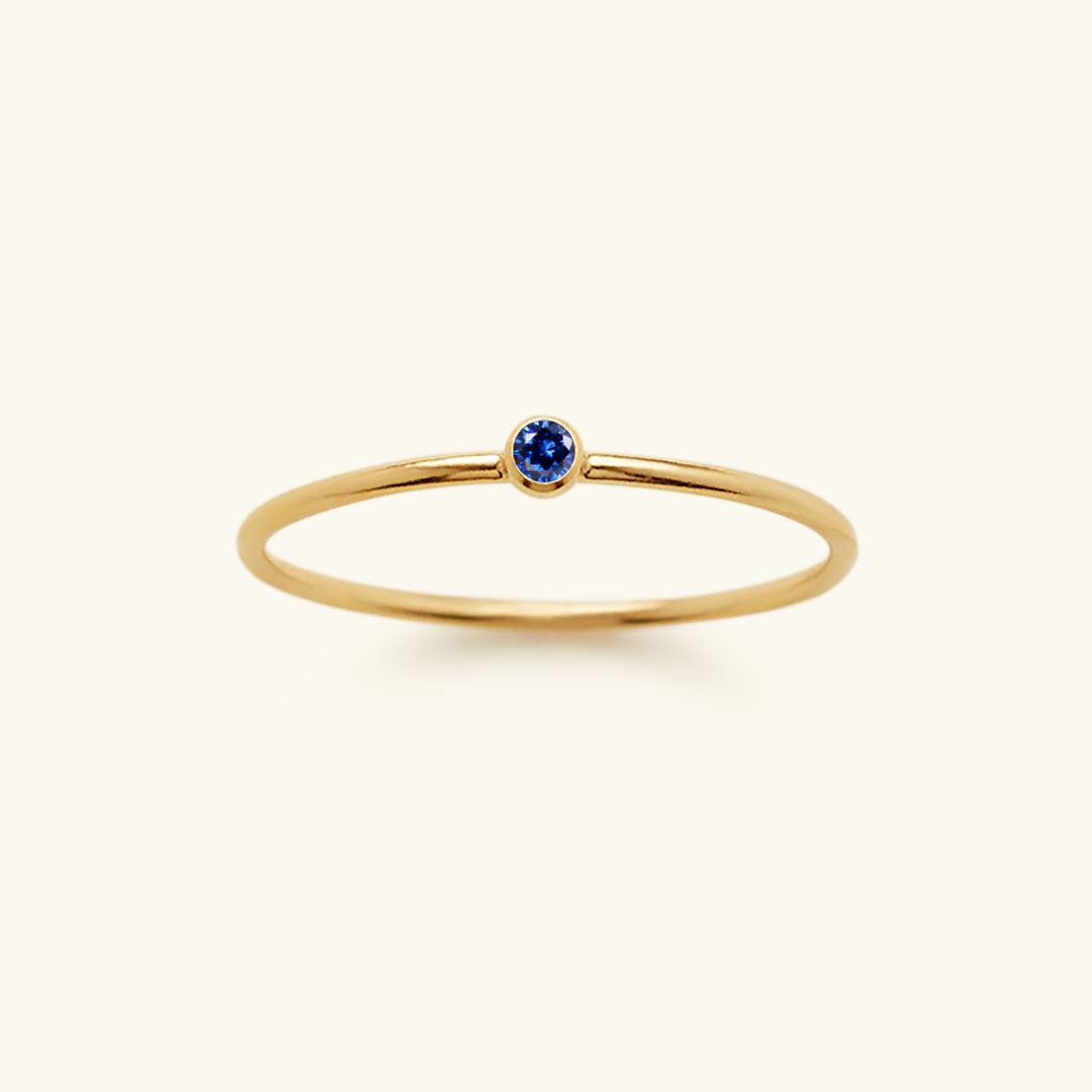 Amelia Birthstone Stacker Sormus