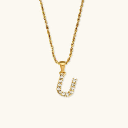 Maeve Letter Initial Timantti Kaulakoru