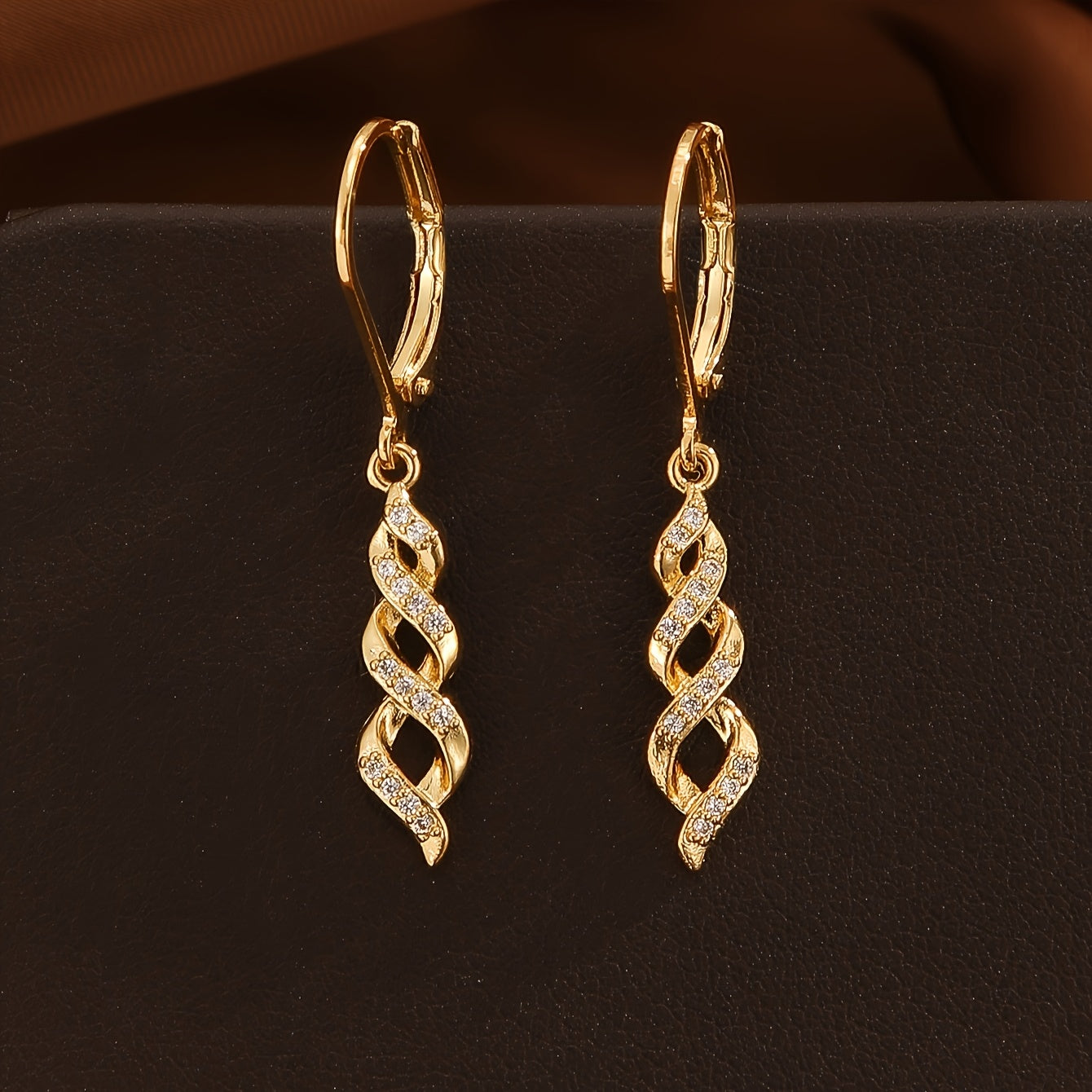 Shimmer Twist Ava Korvakorut | Kulta