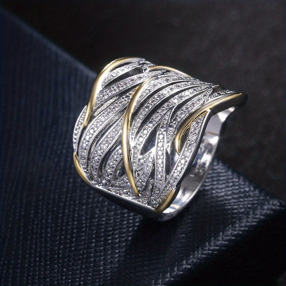 Hopea and Kulta Woven Band Sormus
