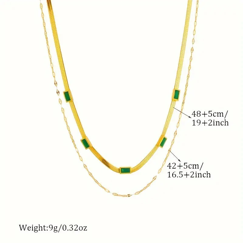 Sister Gem Double-Layer Retro Kaulakoru | Kulta