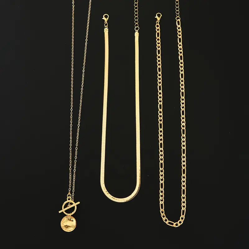 Savira Textured Coin Layered Kaulakoru | Kulta