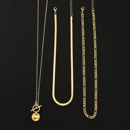 Savira Textured Coin Layered Kaulakoru | Kulta