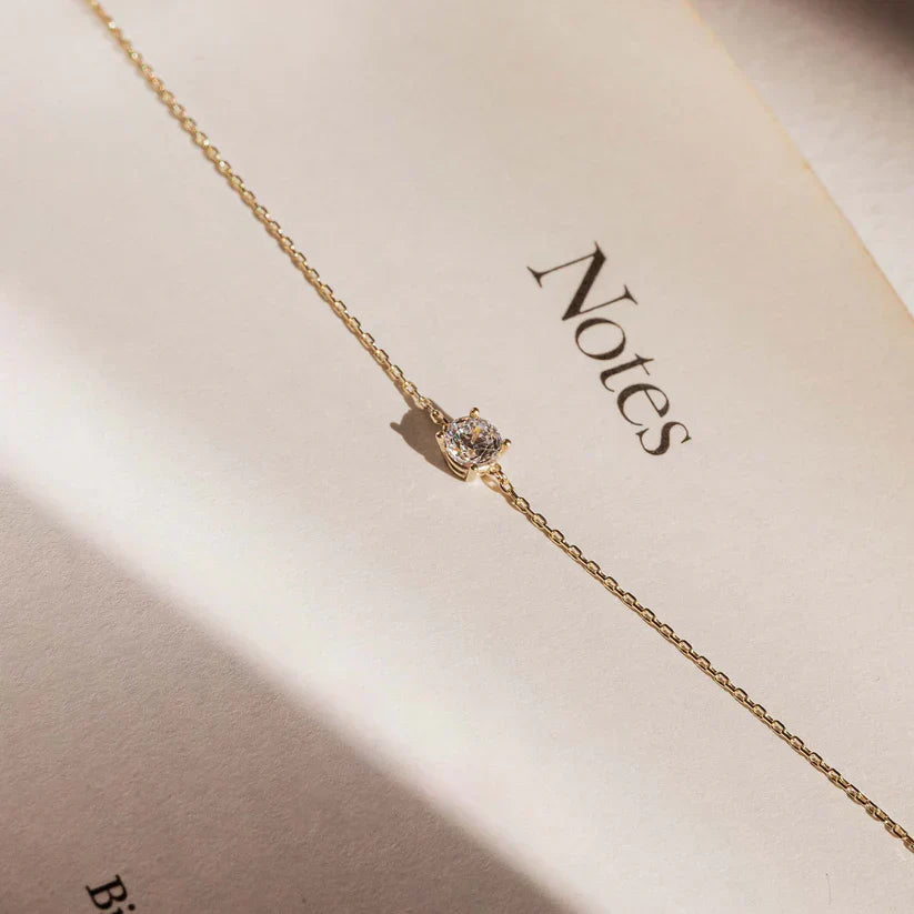 Cléa Moissanite Kivi Rannekoru | Kulta