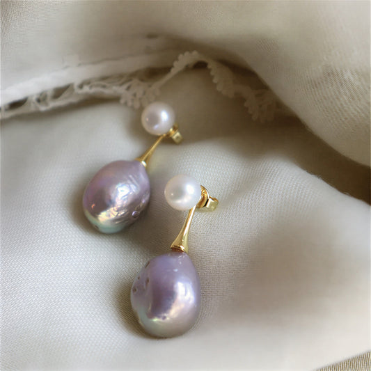 Exquisite Lilac Helmikorvakorut