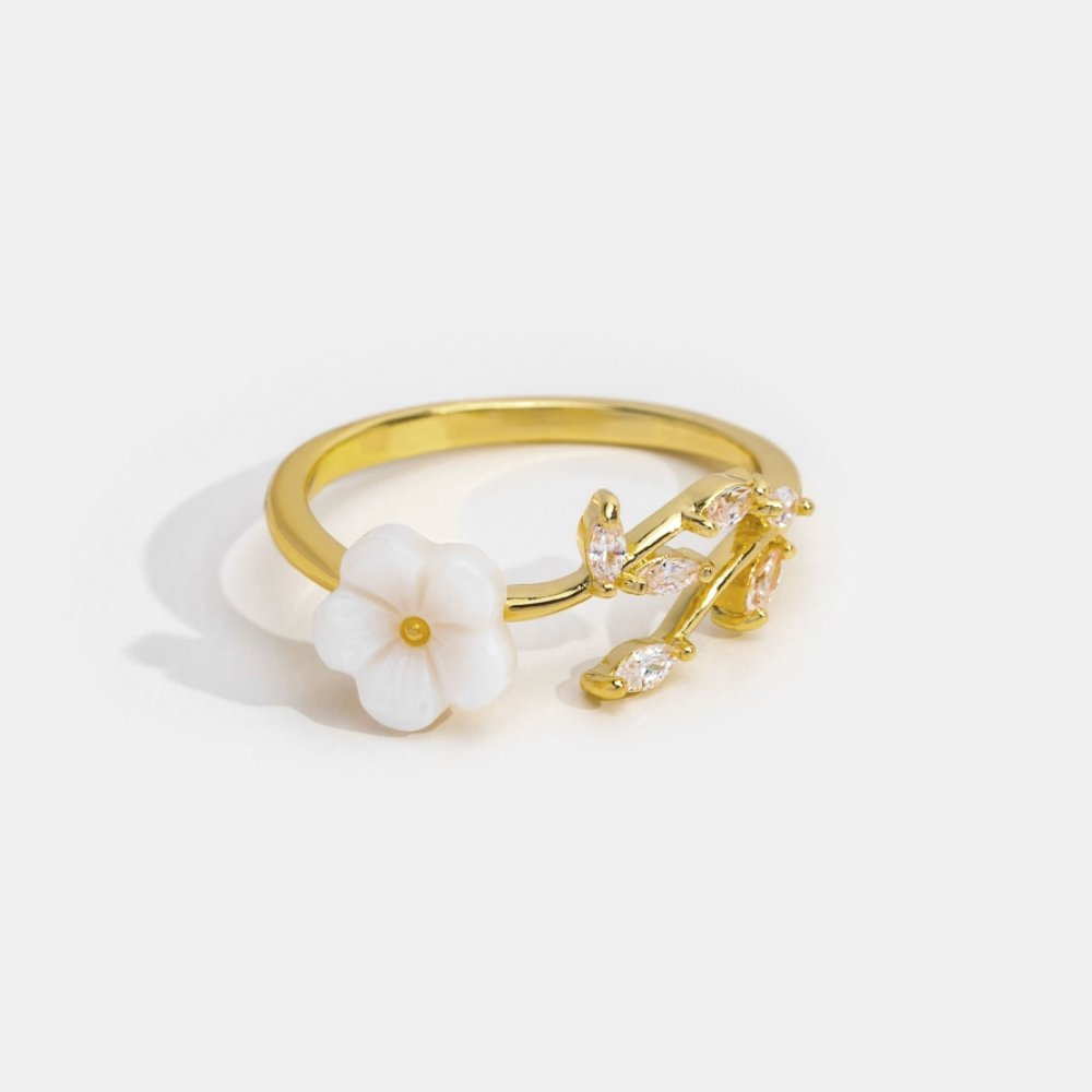 Kulta Floral and Leaf Open Sormus